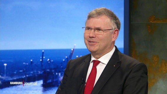 Präsident DRK-Landesverband Hamburg Michael Labe. © Screenshot 