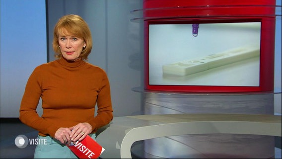 Vera Cordes moderiert Visite. © Screenshot 