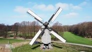 Bockwindmühle Neustadt von außen © Screenshot 