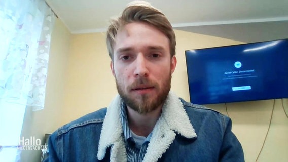 Martin Dieckmann von Haus der Hoffnung e. V. im Interview über das Internet. © Screenshot 