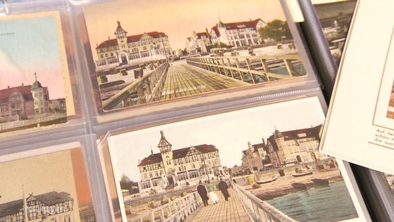 Alte Bilder und Postkarten von Kühlungsborn. © Screenshot 