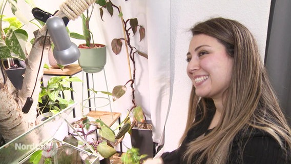 Die Plantfluencerin Tubi aus Hannover. © Screenshot 