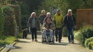 Anwohner einer Straße in Osnabrück. © Screenshot 