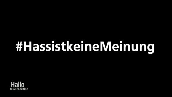 Hass ist keine Meinung. © Screenshot 