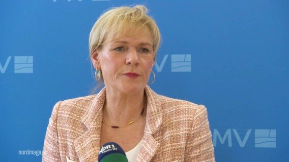 Simone Oldenburg, Die Linke, Bildungsministerin © Screenshot 