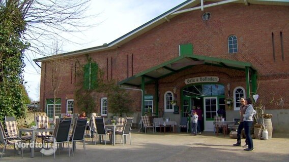 Das Café Brandt mit Hofladen. © Screenshot 