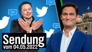 Elon Musk hat den Kurznachrichtendienst Twitter für 44 Milliarden Dollar gekauft.  