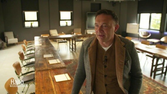 Meik Lindberg, Chef des "The Hearts Hotel". © Screenshot 
