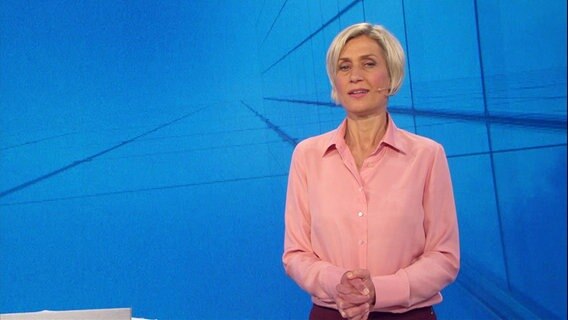 Susanne Stichler moderiert NDR Info Wahl © Screenshot 