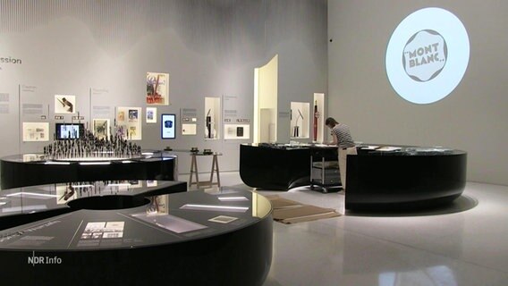 Ausstellungsraum im Mont Blanc Museum. © Screenshot 