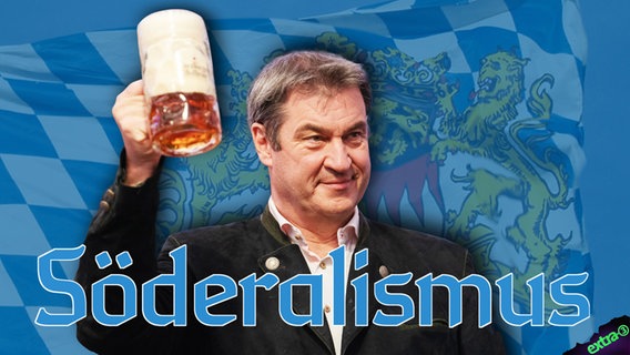 Bayerns Ministerpräsident Markus Söder und sein Söderalismus.  