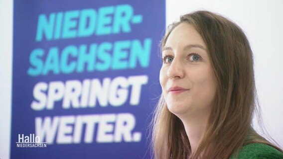 Landtagskandidatin Sophie Radmdor aus Braunschweig © Screenshot 