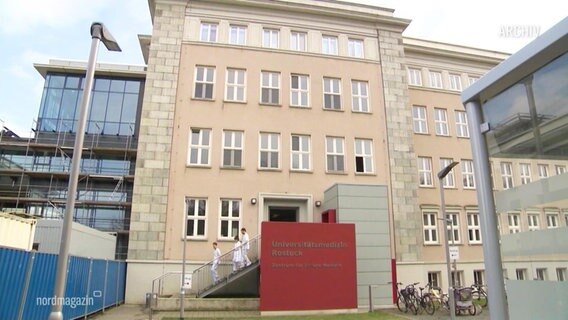 Die Universitätsmedizin in Rostock. © Screenshot 