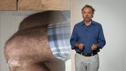Eckhardt Reimann ist gegen das Tragen von Shorts im Büro. © Screenshot 