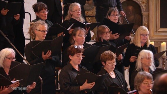 Chorsängerinnen beim Schönberger Musiksommer © Screenshot 