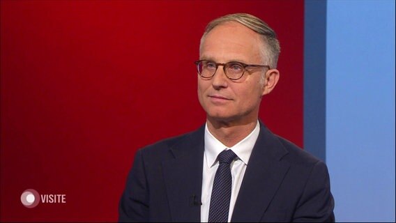 Prof. Joachim Weil, Kardiologe der Sana Kliniken Lübeck © Screenshot 