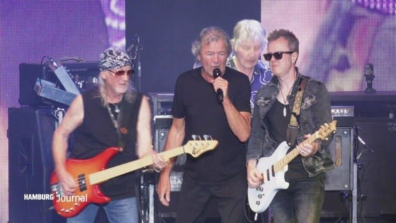Ein Auftritt der Band Deep Purple © Screenshot 