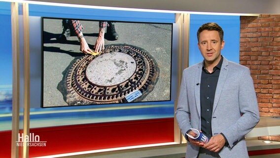 Jan Starkebohm moderiert Hallo Niedersachsen. © Screenshot 