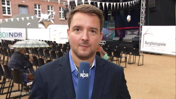 NDR Reporter Fabian Weißhaupt. © Screenshot 