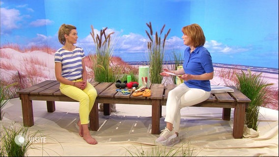 Vera Cordes im Gespräch mit Dr. Sabine Bleuel. © Screenshot 