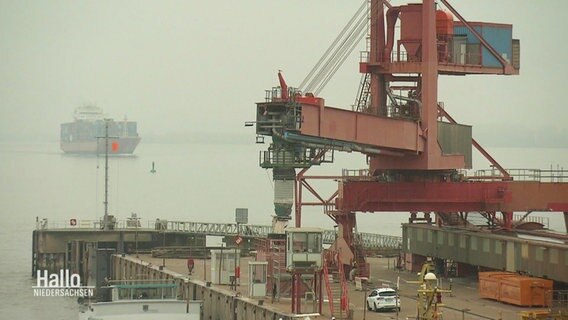 Der Seehafen Stade. © Screenshot 