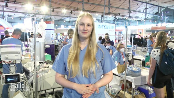 Joke Bertram auf der IdeenExpo. © Screenshot 