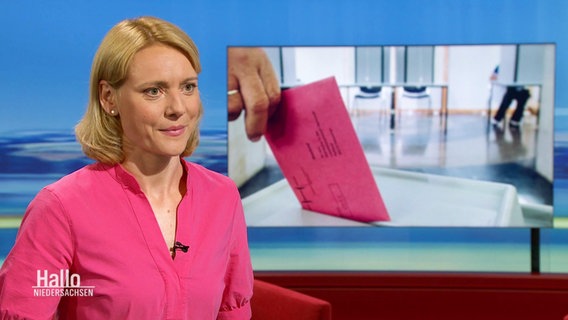 Hilke Janssen im Gespräch. © Screenshot 