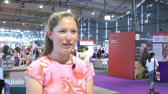 Die 16-jährige Schülerin Jule Zöftig. © Screenshot 