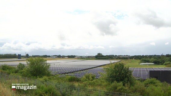 Eine große Photovoltaik-Anlage. © Screenshot 