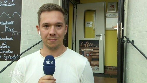 Johannes Koch berichtet aus Lüneburg. © Screenshot 