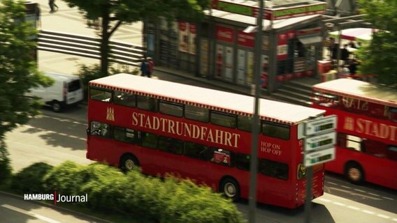Eine Stadtrundfahrt in Hamburg © Screenshot 