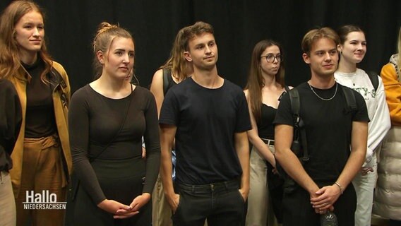 Eine Gruppe von angehenden Musical-Darstellern © Screenshot 