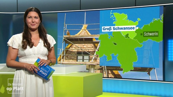 Vanessa Kossen moderiert De Noorden op Platt © Screenshot 