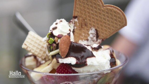 Ein Eisbecher © Screenshot 