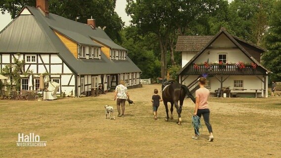 Der Reiterhof in Witthof © Screenshot 