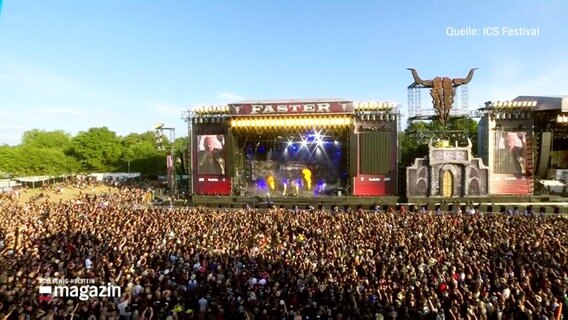 Das Festivalgelände vom Wacken Open Air. © Screenshot 