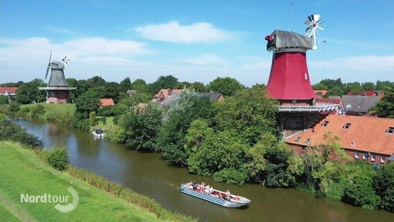 Mit dem Boot Greetsiel erkunden. © Screenshot 