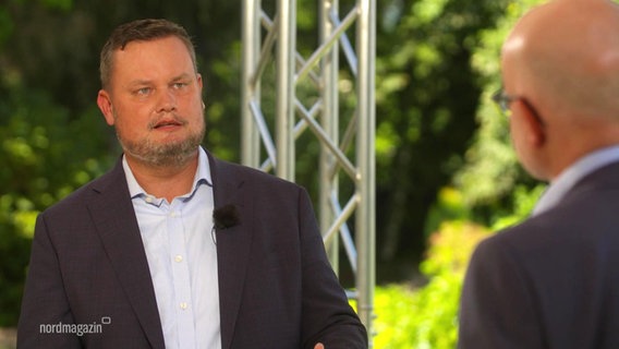 FDP-Landeschef Domke im Sommerinterview. © Screenshot 
