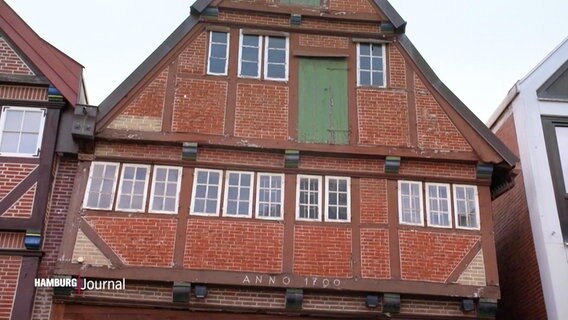 Fassade eines Fachwerkhauses in Bergedorf © Screenshot 