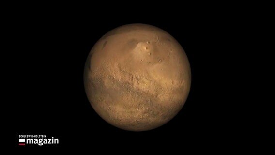 Darstellung des Planeten Mars. © Screenshot 