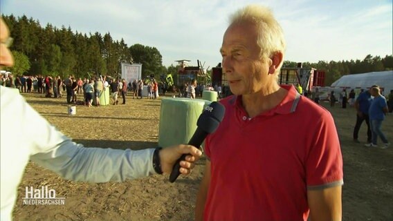 Christoph Wrogemann vom Aktionsbündnis gegen Trassenneubau im Interview © Screenshot 