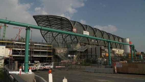 Die Station Elbbrücken. © Screenshot 
