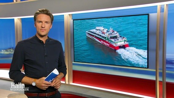 Arne-Torben Voigts moderiert Hallo Niedersachsen © Screenshot 