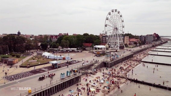 Der russische Urlaubsort Kaliningrad © Screenshot 