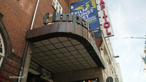 Eine Aufnahme vom heutigen Capitol-Kino in Schwerin. © Screenshot 