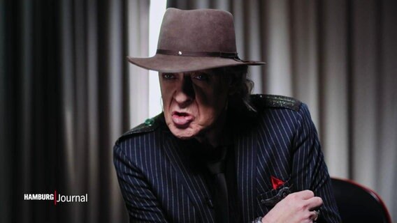 Die Rocklegende Udo Lindenberg. © Screenshot 