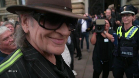 Udo Lindenberg in Hamburg © Screenshot 