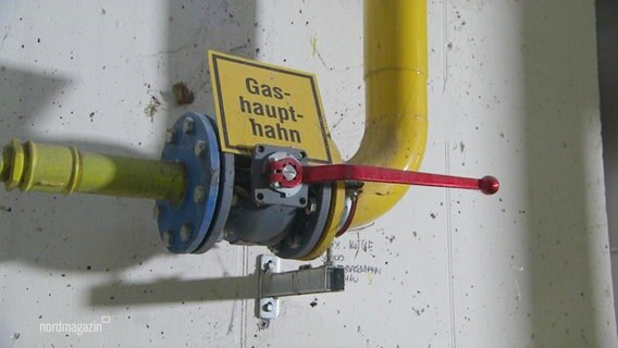 Ein Gashaupthahn ist zu. © Screenshot 