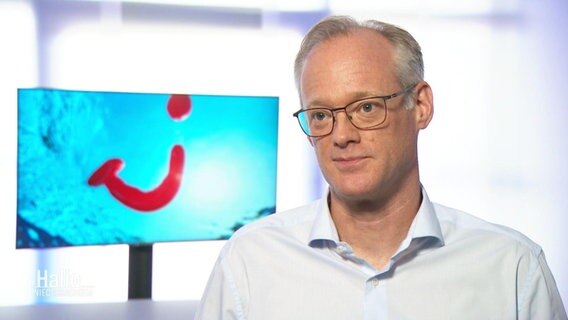 Stefan Baumert von TUI Deutschland. © Screenshot 