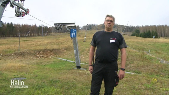Fabian Brockschmidt ist Betriebsleiter der Wurmbergseilbahn im Harz. © Screenshot 